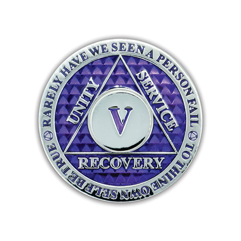 Purple Legacy Triplate AA Chip — 5 Years