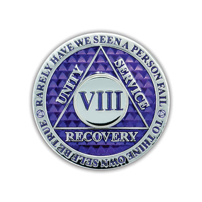Purple Legacy Triplate AA Chip — 8 Years
