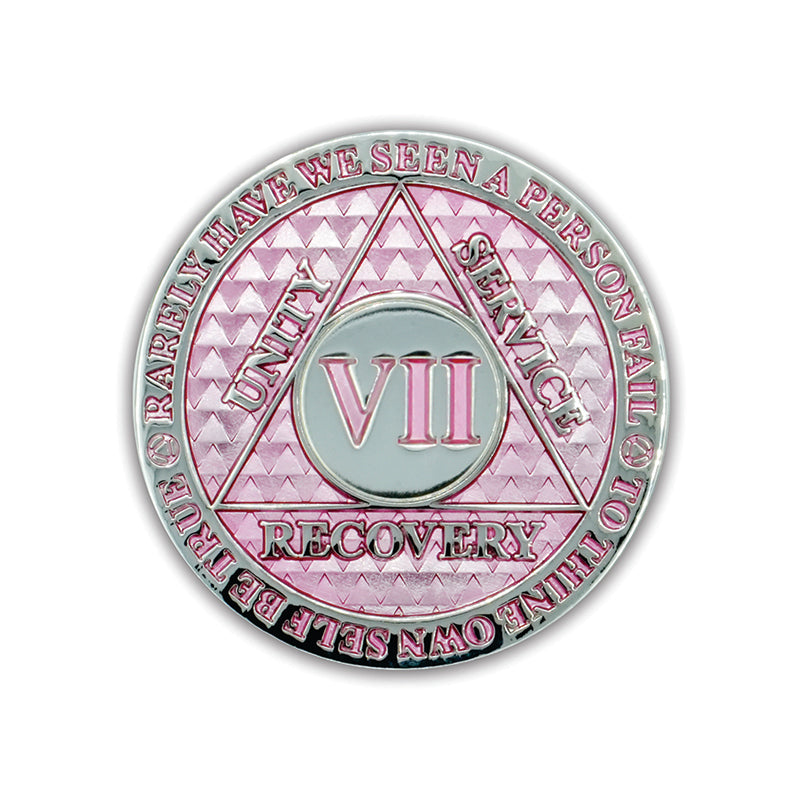 Pink Legacy Triplate AA Chip — 7 Years