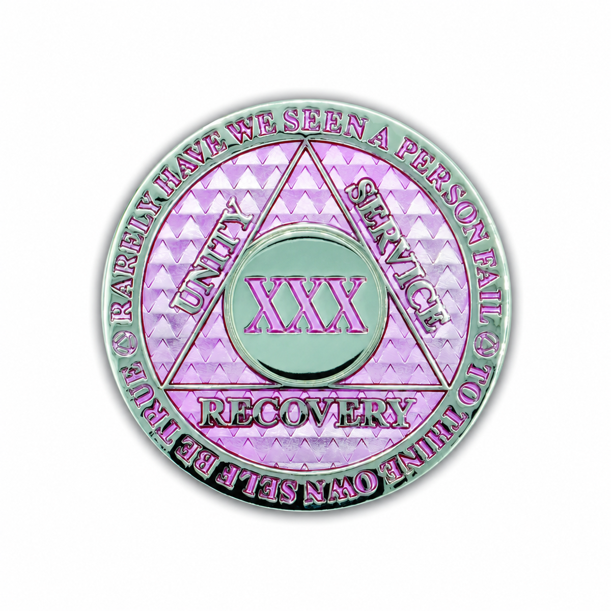 Pink Legacy Triplate AA Chip 30 Years