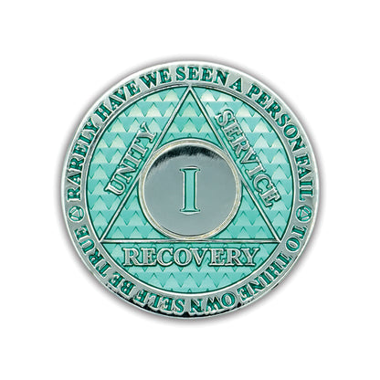 Aqua Legacy Triplate AA Chip — 1 Year
