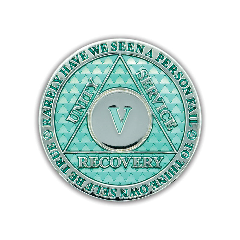 Aqua Legacy Triplate AA Chip — 5 Years