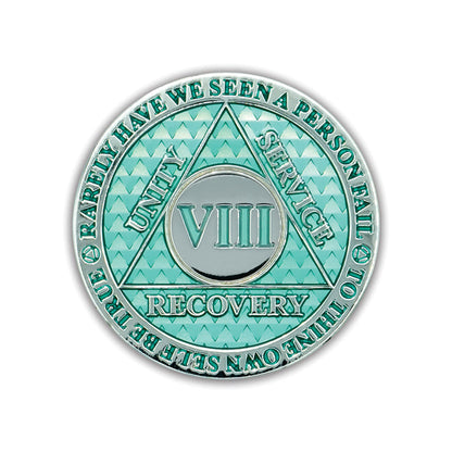 Aqua Legacy Triplate AA Chip — 8 Years