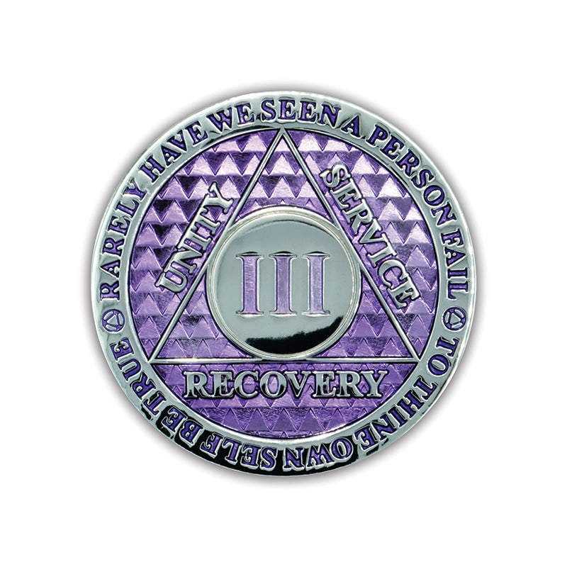 Lavender Legacy Triplate AA Chip — 3 Years