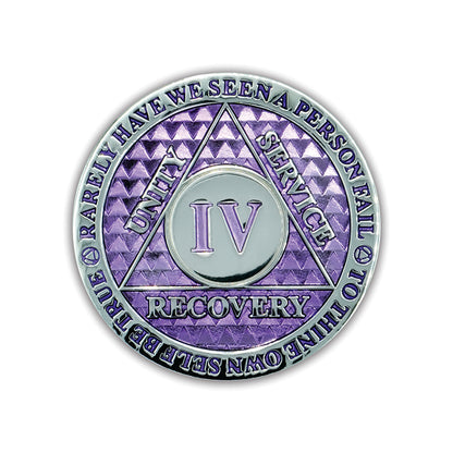 Lavender Legacy Triplate AA Chip — 4 Years