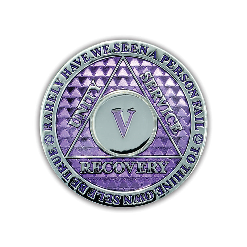 Lavender Legacy Triplate AA Chip — 5 Years