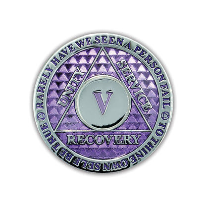 Lavender Legacy Triplate AA Chip — 5 Years