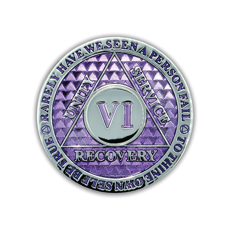 Lavender Legacy Triplate AA Chip — 6 Years
