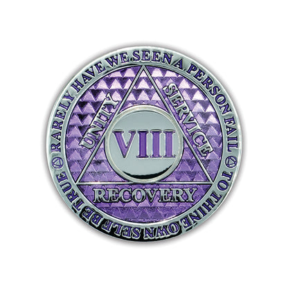Lavender Legacy Triplate AA Chip — 8 Years