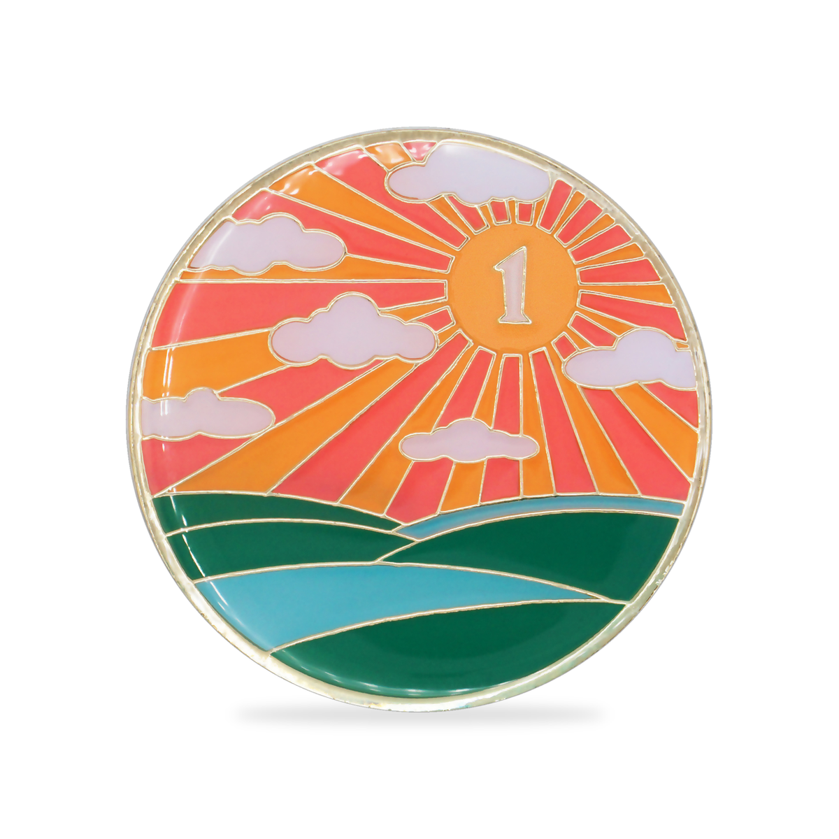 Sunlight of the Spirit AA coin — 1 year
