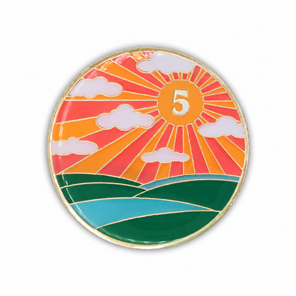 Sunlight of the Spirit AA Coin | Glow in the Dark