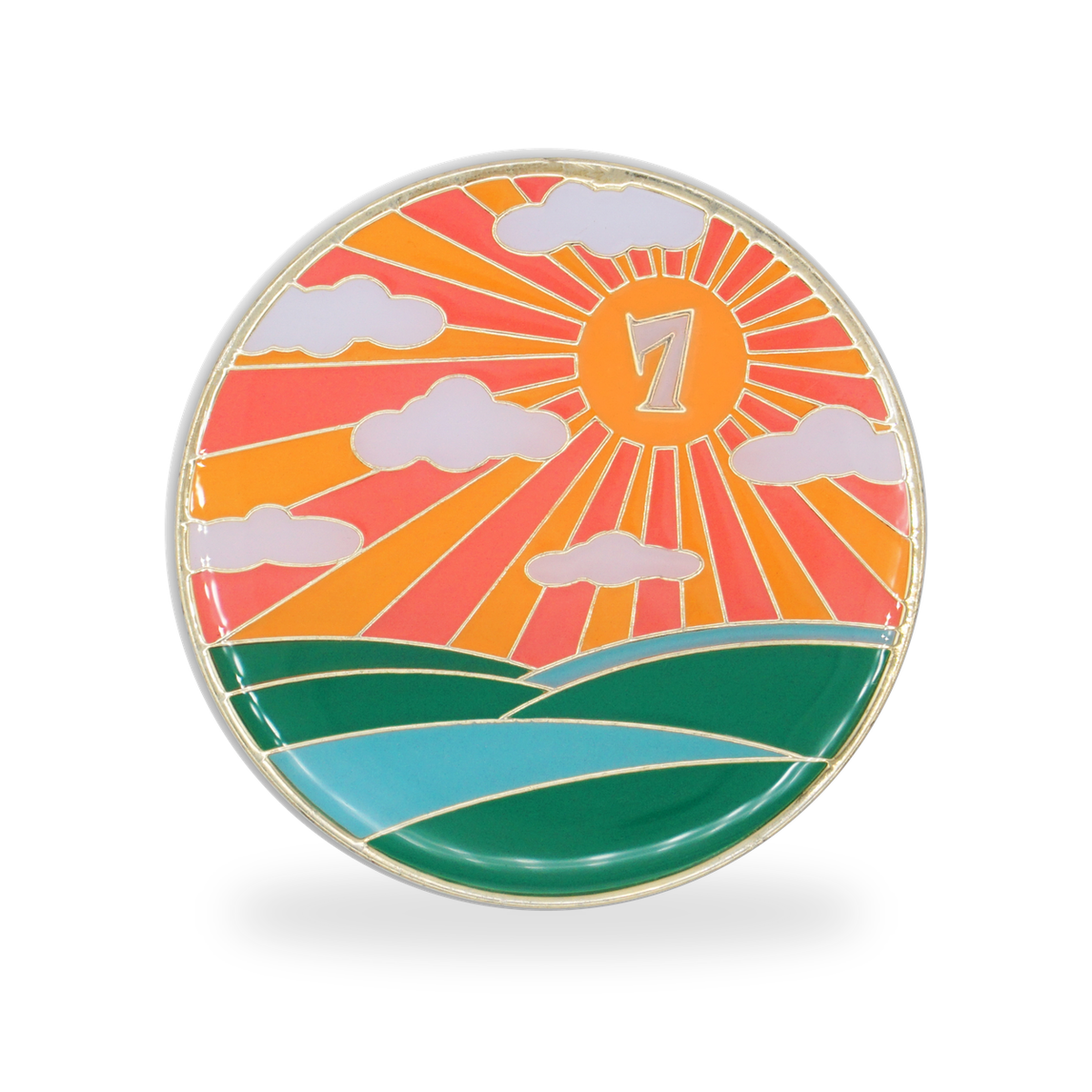 Sunlight of the Spirit AA Coin - 7 Years