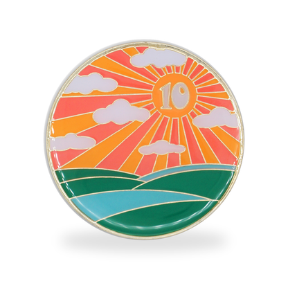 Sunlight of the Spirit AA Coin - 10 Years