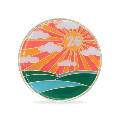 Sunlight of the Spirit AA coin, 20 years, front
