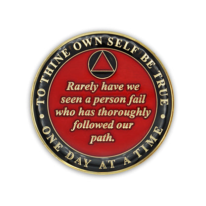 Red Founders Triplate AA Chips
