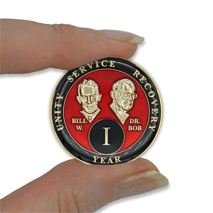 Red Founders Triplate AA Chips
