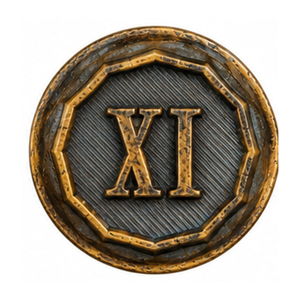 Anniversary Year Center 11 Years (XI)