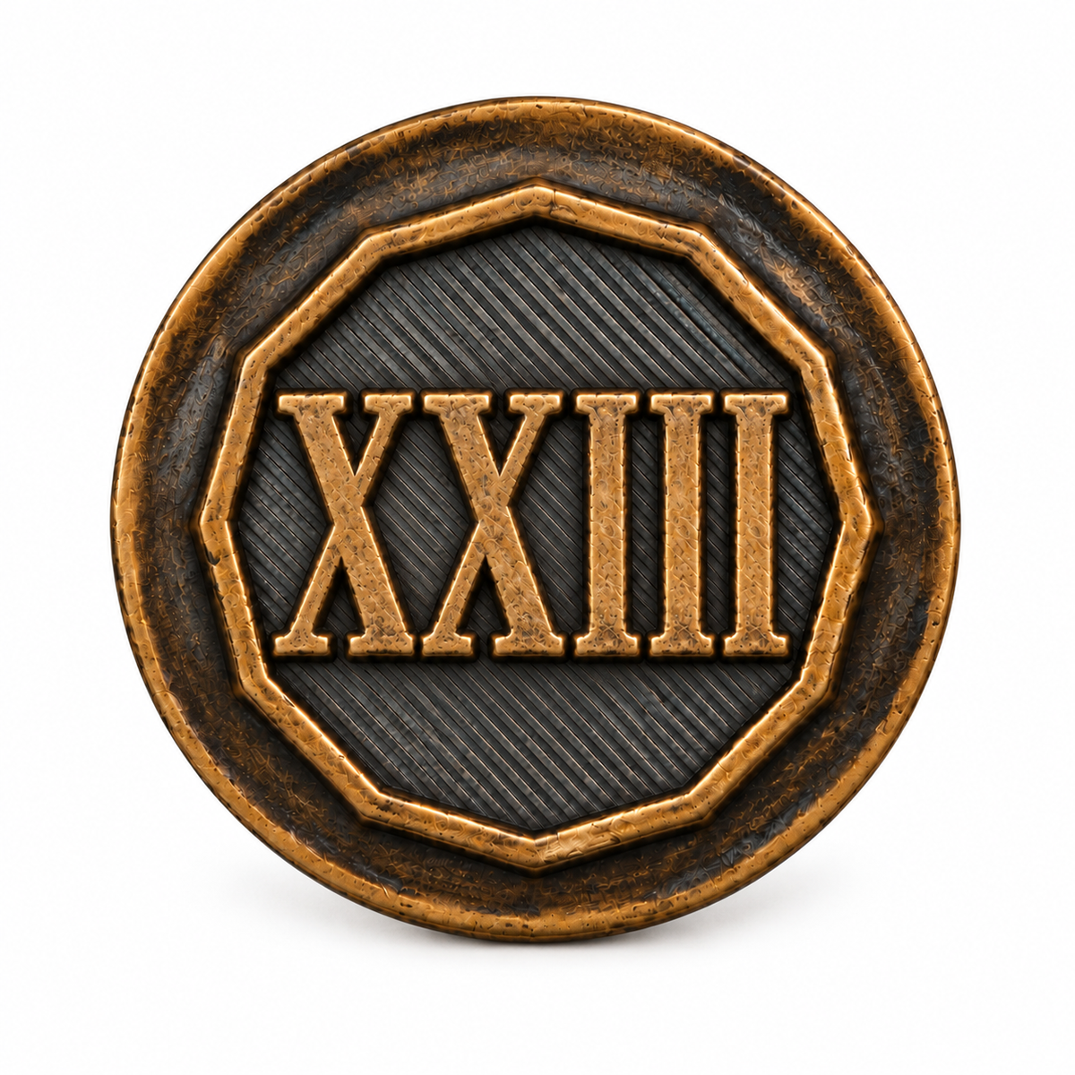 Anniversary Year Center 23 Years (XXIII)