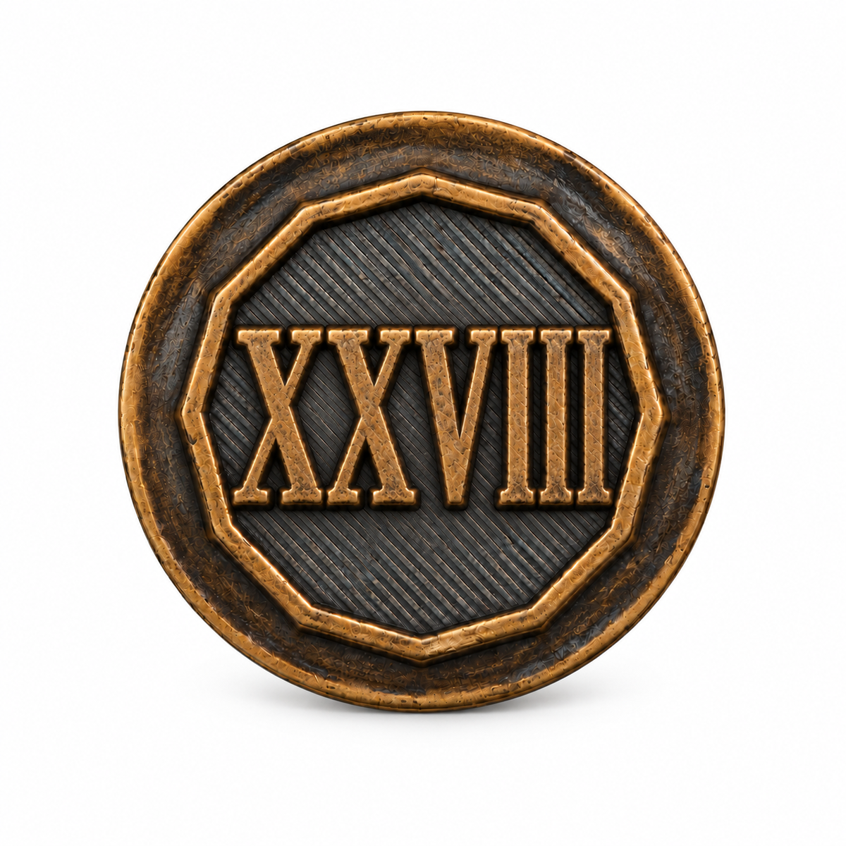 Anniversary Year Center 28 Years (XXVIII)