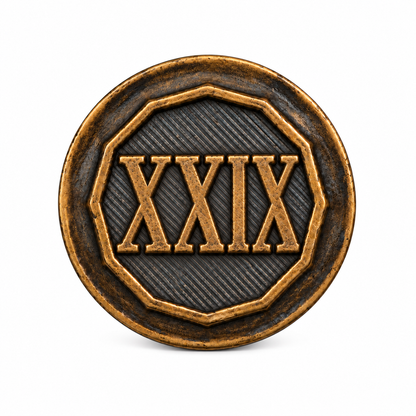 Anniversary Year Center 29 Years (XXIX)
