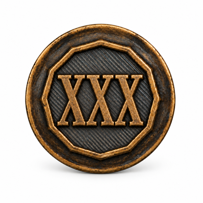 Anniversary Year Center 30 Years (XXX)