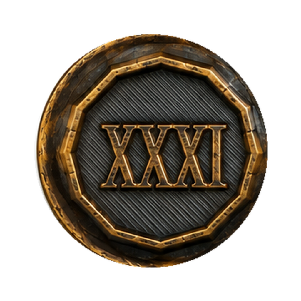 Anniversary Year Center 31 Years (XXXI)
