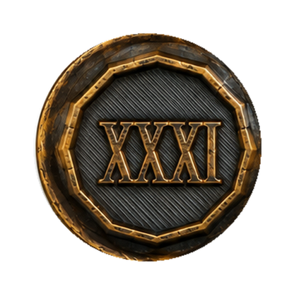 Anniversary Year Center 31 Years (XXXI)