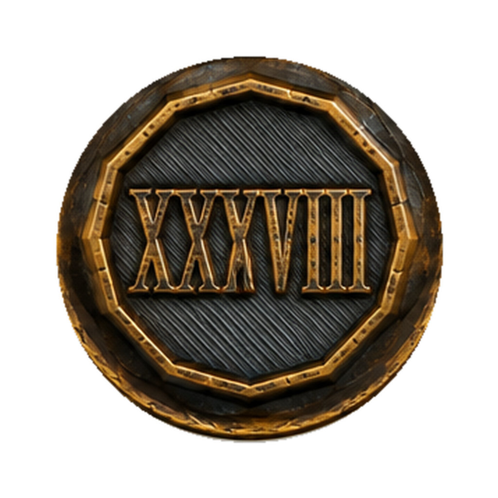 Anniversary Year Center 38 Years (XXXVIII)