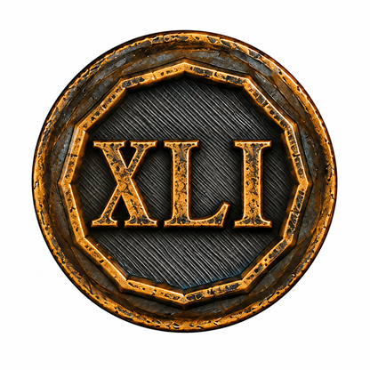 Anniversary Year Center 41 Years (XLI)