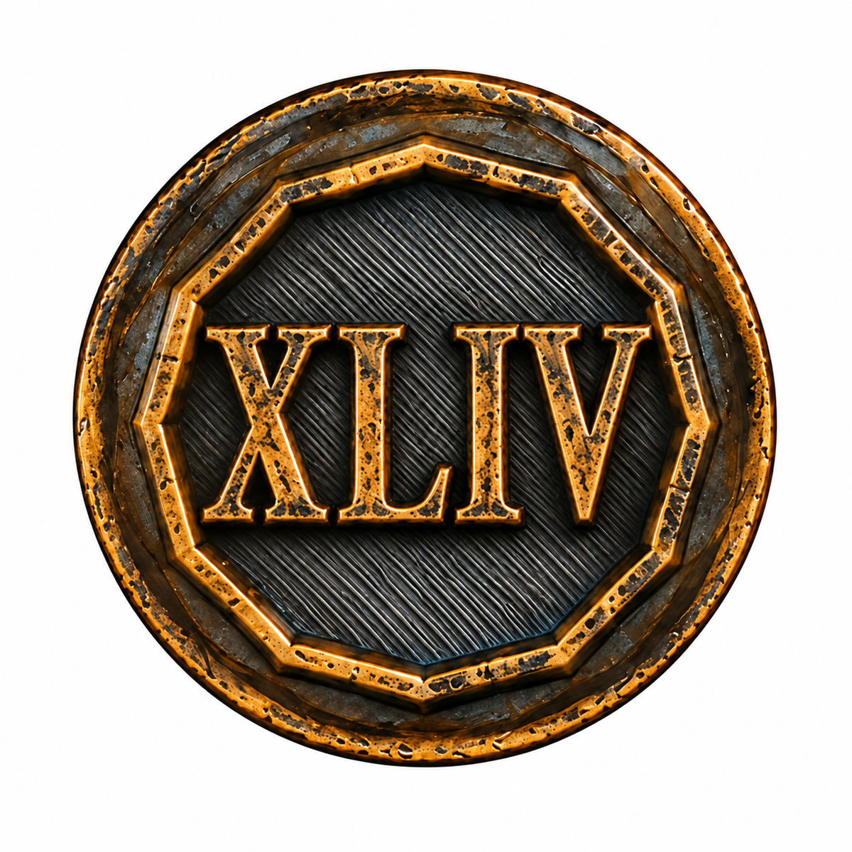 Anniversary Year Center 44 Years (XLIV)
