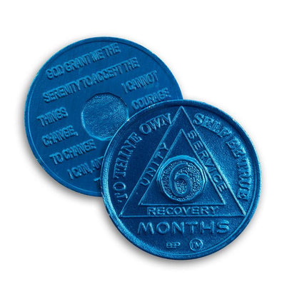 BSP Aluminum Months 1-11 AA Tokens - The Token Shop