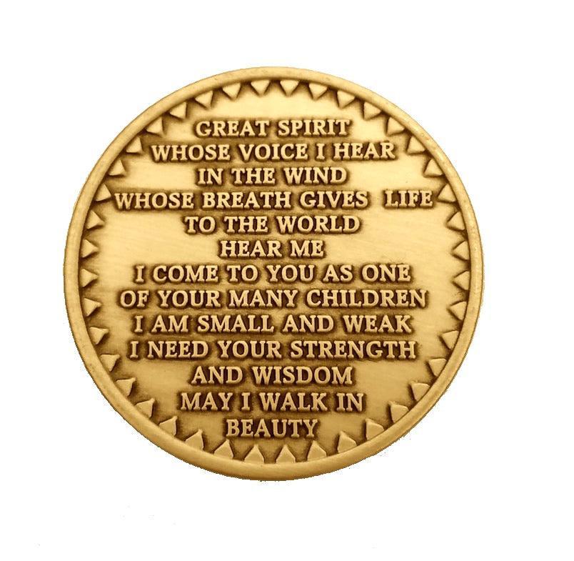Spirit of Love Bronze Affirmation Medallions - The Token Shop