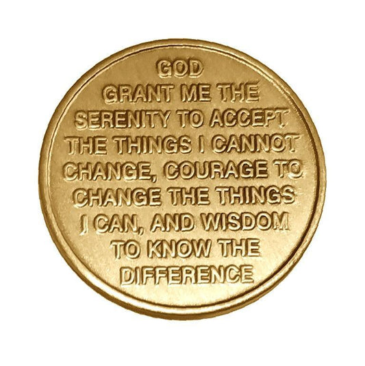 Teddy Bear Bronze Affirmation Medallions - The Token Shop